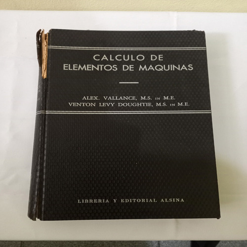 Cálculos De Elementos De Máquinas (1959) (wallace-doughtie)