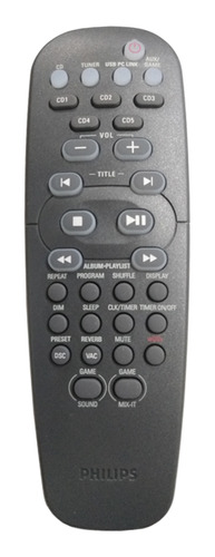 Controle Philips Mini Hi-fi System Fwm779 Rc19532013/01 Orig