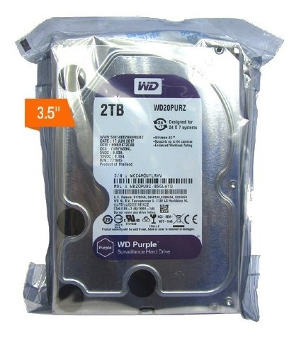 Disco Duro Purpura Western Digital 2tb