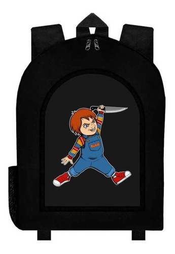 Mochila Negra Chucky A90