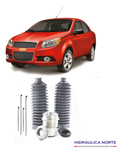 Kit Reparacion Cremallera Hidraulica Chevrolet Aveo G3