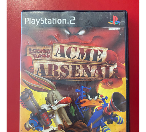 Looney Tunes Acme Arsenal Ps2 Oldskull Games (Usado)