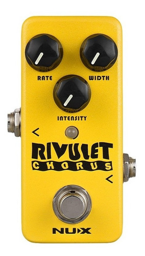 Pedal Efecto Nux Rivulet Mini Core Chorus Nch-2 De Guitarra