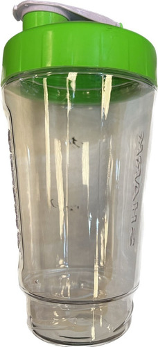 Imagen 4 de 4 de Vaso Botella Acrilico Con Tapa Shark 500ml