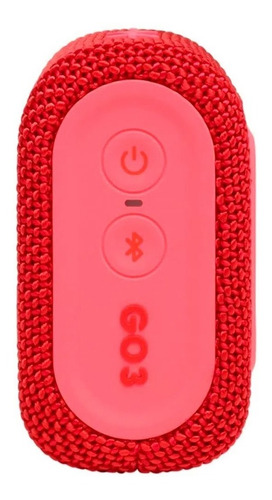 Imagen 2 de 7 de Zonazero Parlante Jbl Go 3 Portátil Con Bluetooth Red