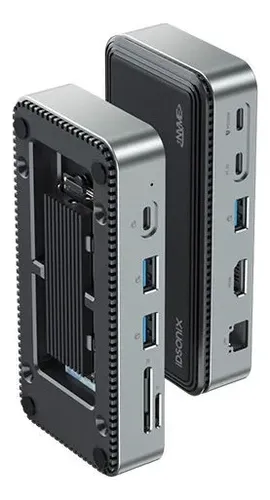 Dock Station 10 Em 1 Usb-c 10gbps Com Ssd M.2 | MercadoLivre