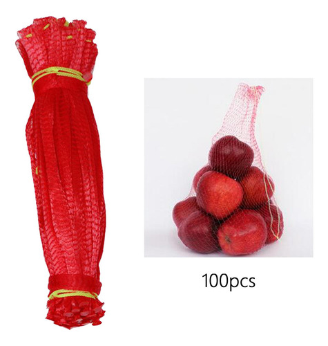 100 Bolsas De Red Colgantes Para Sandías, Reutilizables, Con