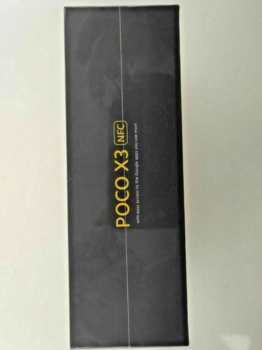 Xiaomi Poco X3 Nfc 128gb 6gb Ram Azul Gris Desbloqueado De F