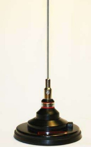 Imagen 3 de 4 de Antena Completa Vhf 1/4 Onda Con Soporte Magnético