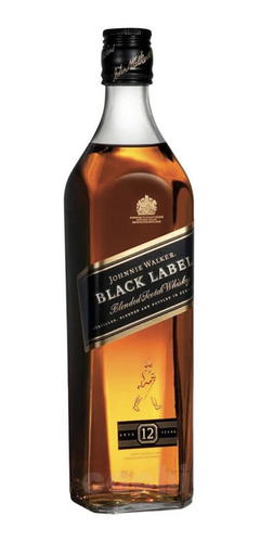 Whisky Johnnie Walker Black Label 200ml Petaca