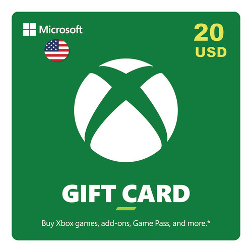 20 Xbox 20 Egift Card Xbox One Xbox Series X 360 