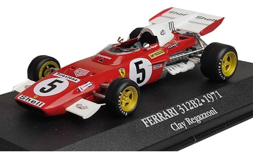 Ferrari F 312 B2 F1 # 5 Clay Regazzoni 1971 Ixo Escala 1/43