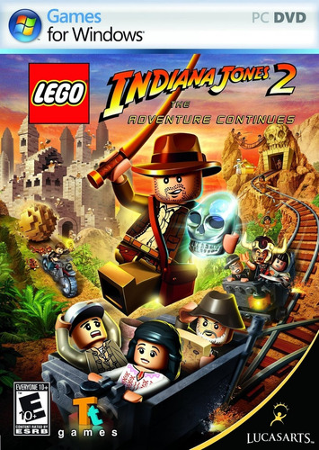 Lego Indiana Jones 2 Español Fisico Juego Pc Windows