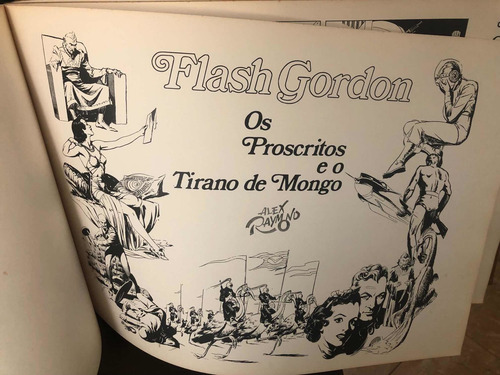 Flash Gordon - Os Proscritos É O Tirano De Mongo - Gigante (Usado)