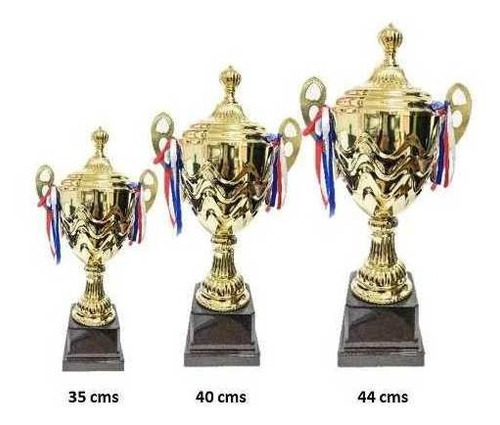 3 Copa Trofeo Deportivo 35cm 40cm 44cm / Forcecl