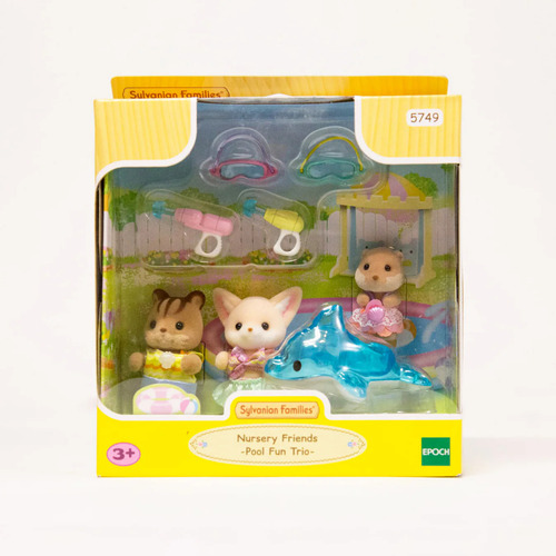 Sylvanian Families Pool Fun Trio ( Amigos De La Piscina)