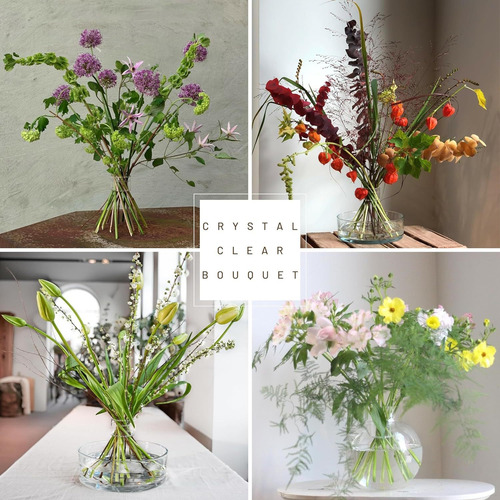 Soporte De Varilla En Espiral Ikebana Para Arreglos Florales
