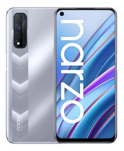 Realme Narzo 30 Dual SIM 128 GB racing silver 6 GB RAM