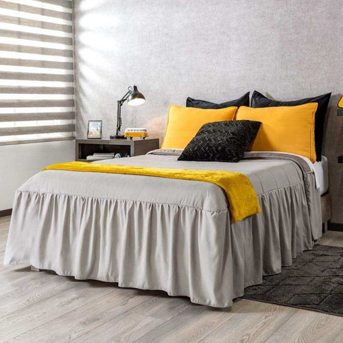Colcha Denver Individual Con Funda Vianney Rayas Doble Vista