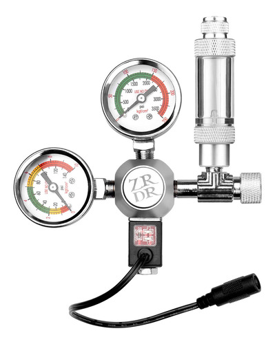 Regulador De Co2 Con Interfaz Big Dioxide Cga320