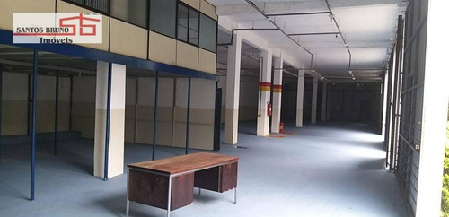 Galpão Para Alugar, 1500 M² Por R$ 14.000,00/mês - Jaraguá - São Paulo/sp - Ga0102