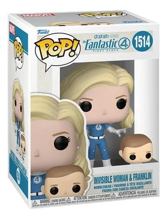 Funko Pop! Los 4 Fantasticos - Mujer Invisible Y Franklin