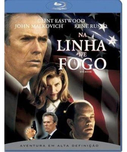 Blu-ray Na Linha De Fogo - Clint Eastwood