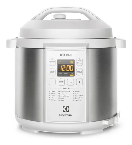 Panela De Pressão Elétrica Electrolux 6l Branca Experience P Cor Branco Frequência 60 MHz 127V