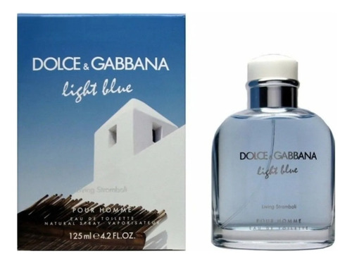 Dolce & Gabbana Stromboli X 125ml Masaromas em azul claro