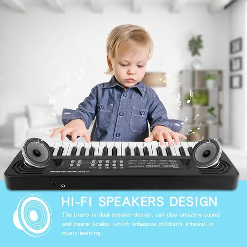 Piano De Juguete De 37 Teclas Para Ninos De 3 A 5 Anos.