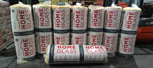 Lana De Vidrio Home Glass Durlock 50 Mm Sin Revestimiento