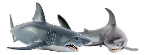 B. Megalodon-tiburón De Juguete Prehistórico Educación Oceán
