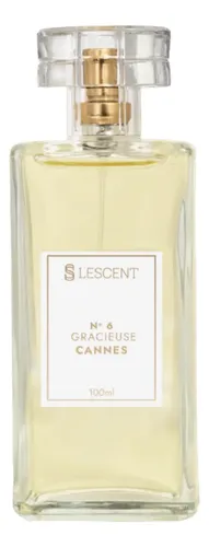 Perfume Deo Colônia Lescent N6 Gracieuse Cannes 100ml Feminino