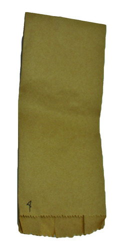 Bolsa De Papel Del 4 Para Paste O Pan (27x12.5+8) 2000 Pieza