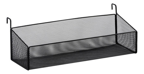 Estante Junto A La Cama, Cesta De Grande Negro