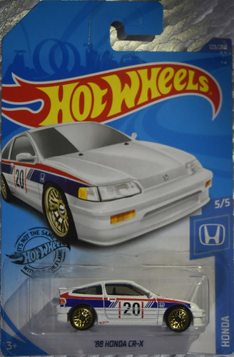 Hot Wheels Honda Cr-x 1988  #123