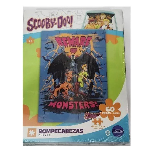 Vulcanita Scooby Doo Rompecabezas Beware Of Monsters