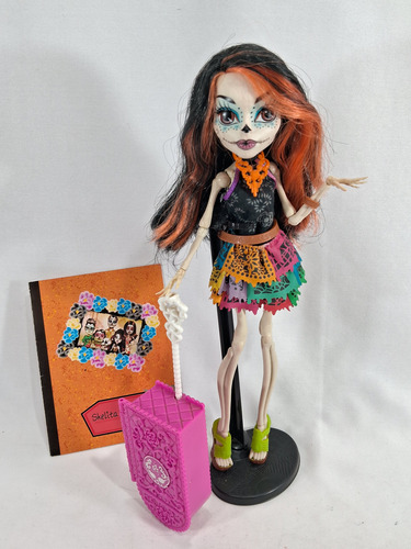 Boneca Skelita Calaveras Scaris Monster High Mattel 3 (Usado)