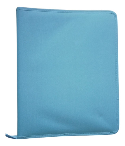 Carpeta A4 2 Anillos Con Cierre Pastel Augraf Cordura