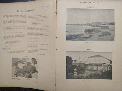 Lote 24 Revistas Año 1898 Madrid Cómico L. Alas J Benavente (Usado)
