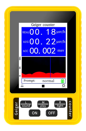 Detector Geiger Radiacion Nuclear Rayos X Beta Gamma Br-9c