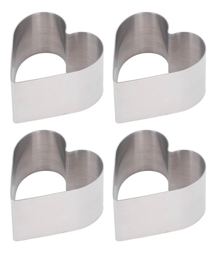 Cortador Para Hornear Pasteles, 4 Piezas, Molde De Acero Ino