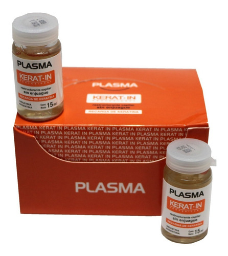 Ampollas Kerat-in Plasma Tratamiento Pelo Restructurante X1