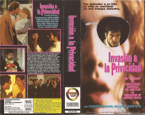 Invasion A La Privacidad Vhs Mili Avital Naomi Campbell