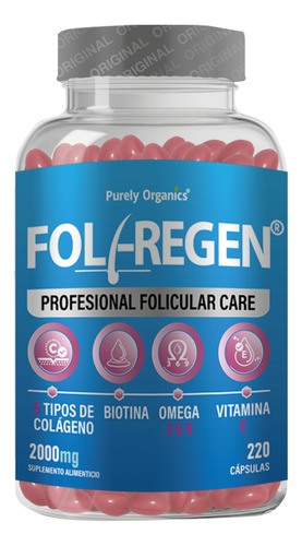 Foliregen Profesional Folicular Care 220caps Purely Organics