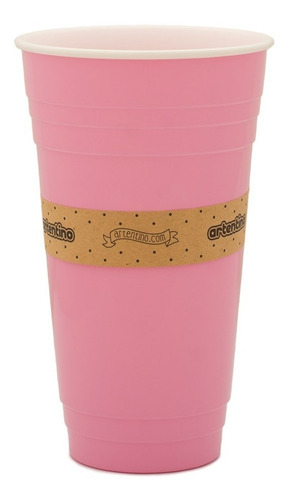 Imagen 9 de 10 de 4 Vaso Gigante 1 Litro Rígido Eco Reutilizable Fiesta Tragos