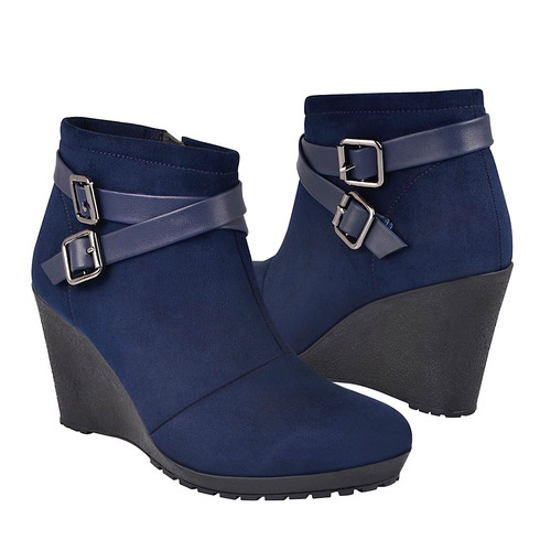 Botas Stylo 4645-d Suede Marino 