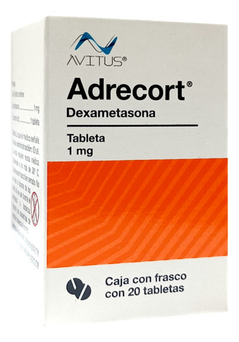 Dexametasona 1 Mg Adrecort Caja Con 20 Tabletas Avitus