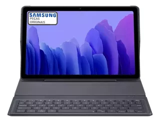 Capa Para Tablet Tab A7 Samsung Abnt2 Bluetooth Com Teclado Book Cover Galaxy Tab A7 EF-DT500BJPGBR