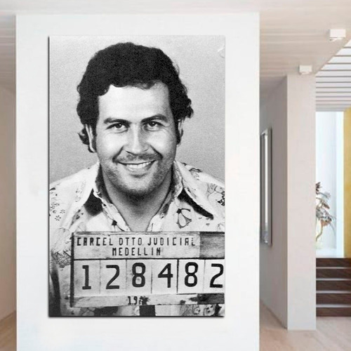 Cuadro Decorativo Pablo Escobar (80x50 Cm)